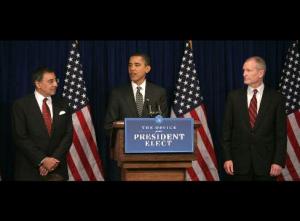 Panetta, Obama, Blair